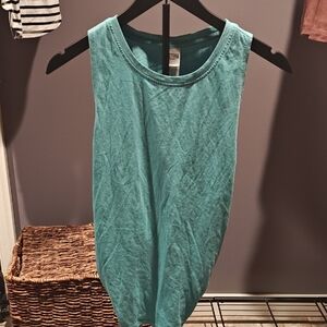 Everyday Crewneck Tank Top in Teal